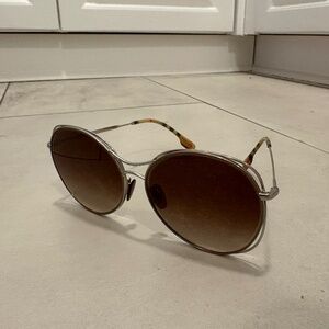 Burberry Check Round Women’s Sunglasses